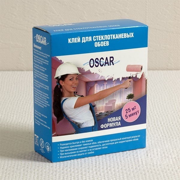 Kleber für Glasfasertapeten