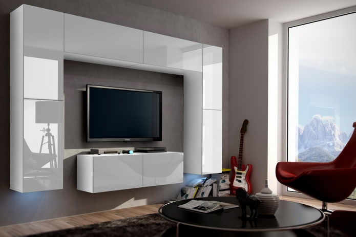 Wandgestaltung im Wohnzimmer