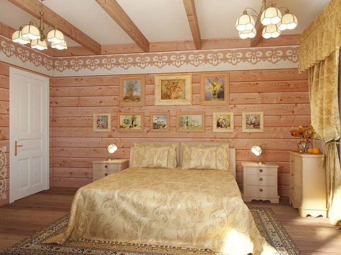 Schlafzimmer mit Verkleidung fertigstellen