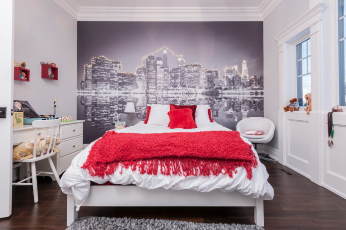 Wandgestaltung im Jugendzimmer