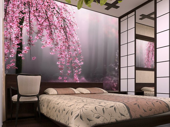 Sakura auf Tapete