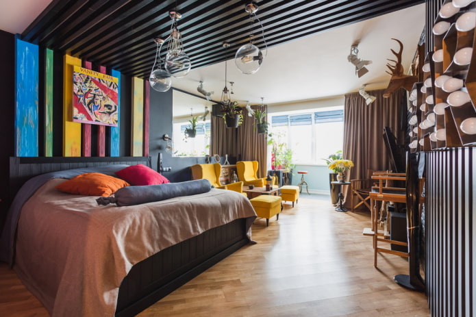 Schlafzimmer im Fusion-Stil