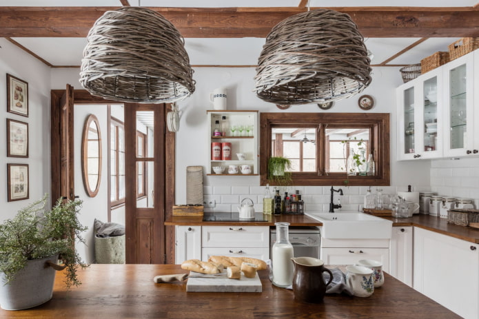 gemütlich Hygge-Küche