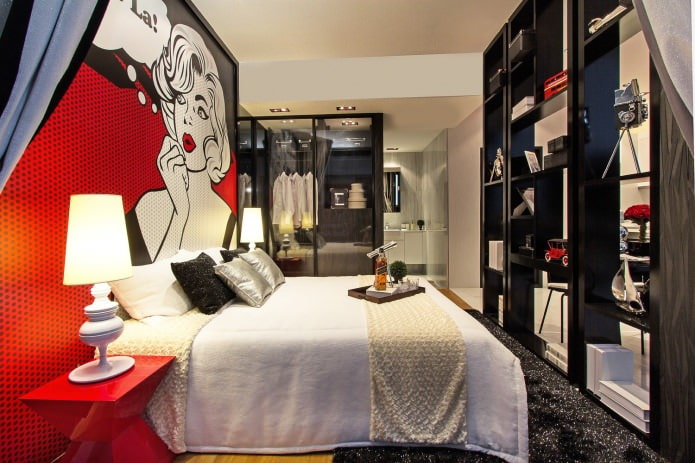 Pop-Art im Schlafzimmer