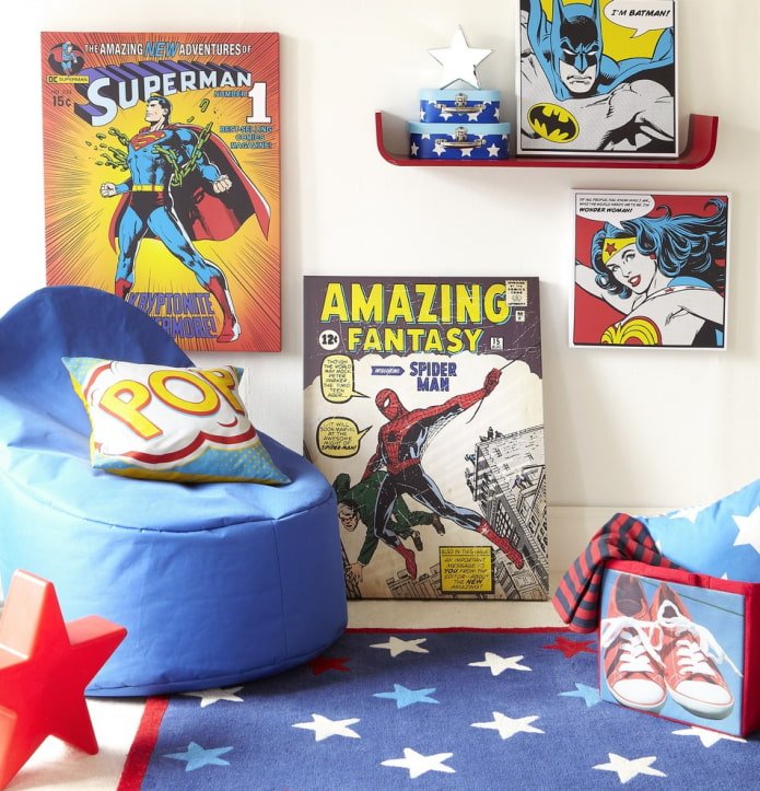 Poster mit Superman