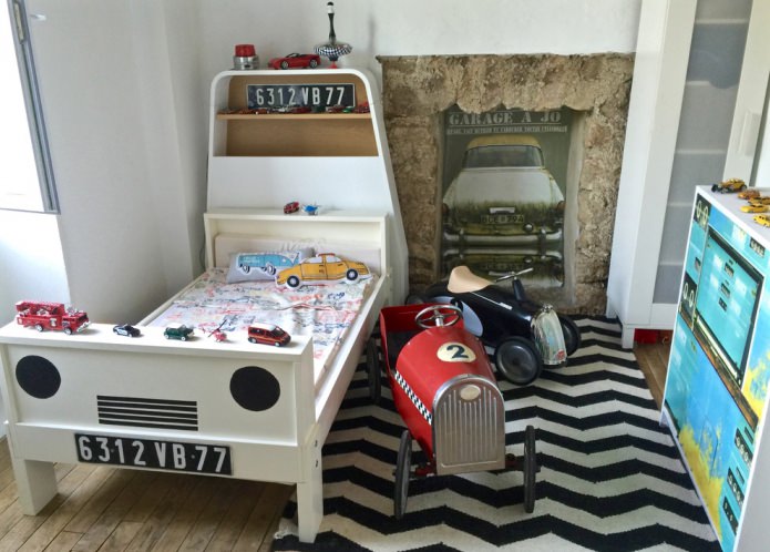 Kinderzimmer für einen Jungen