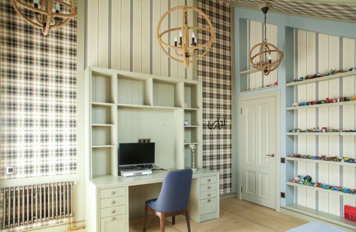 Provence für ein Jungenzimmer