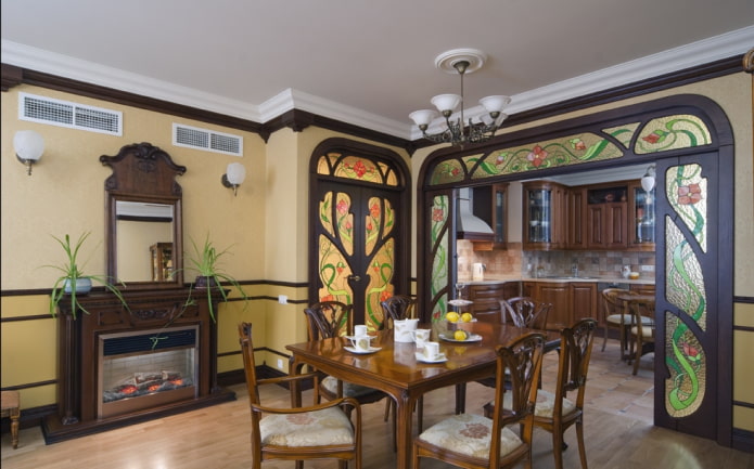 Jugendstil im Esszimmer