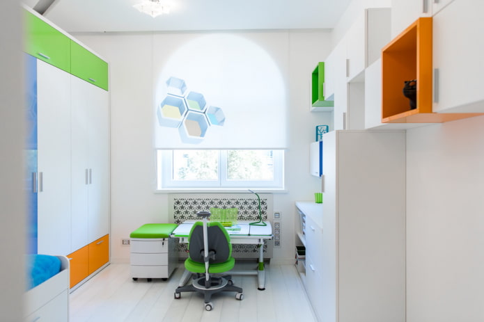 Verwandelbarer Tisch im Kinderzimmer