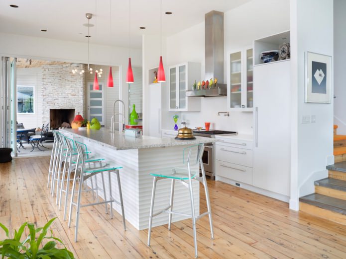 Stuhldesign in einem modernen Interieur