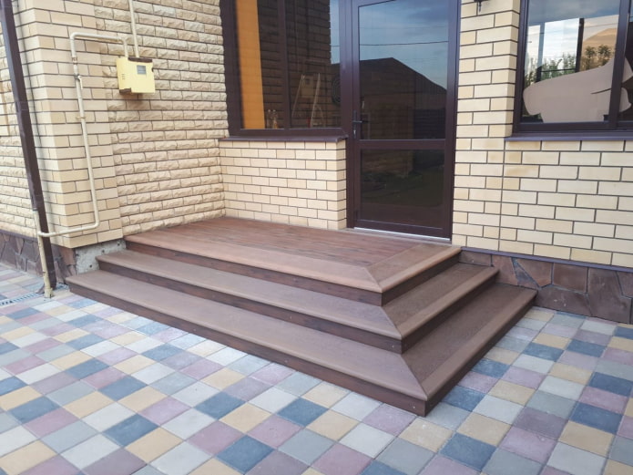 Veranda aus Terrassendielen