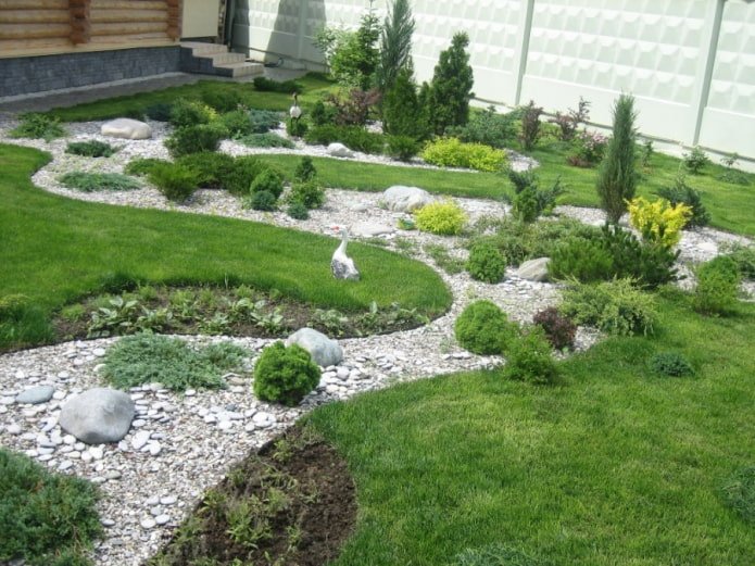 schöne Gartengestaltung