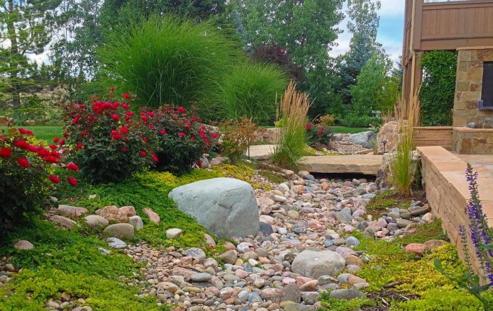 Steine in der Gartengestaltung