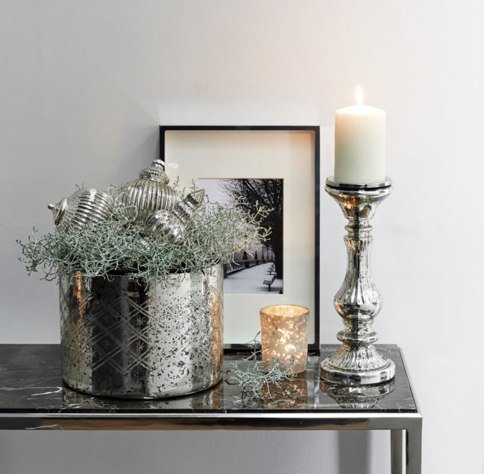 Metallkerzenständer