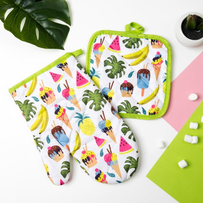 Topflappen-Set für die Küche