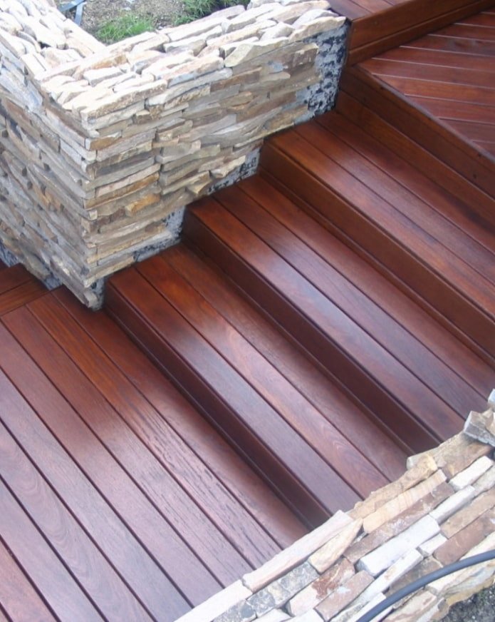 Veranda aus Terrassendielen