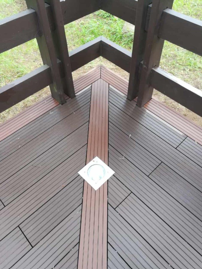 Terrassendielenbodendesign