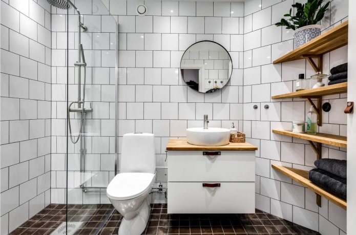 Badezimmerdekoration nach Feng Shui