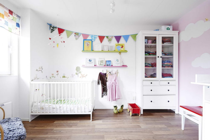 Helles Kinderzimmer