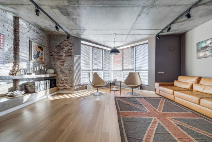 Innenraum im Loft-Stil