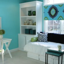 Tiffany-Farbe im Interieur: stilvoller Türkiston in Ihrem Zuhause-6