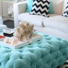 Tiffany-Farbe im Interieur: ein stilvoller Türkiston in Ihrem Zuhause-3