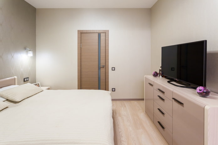 TV-Ständer im Schlafzimmer