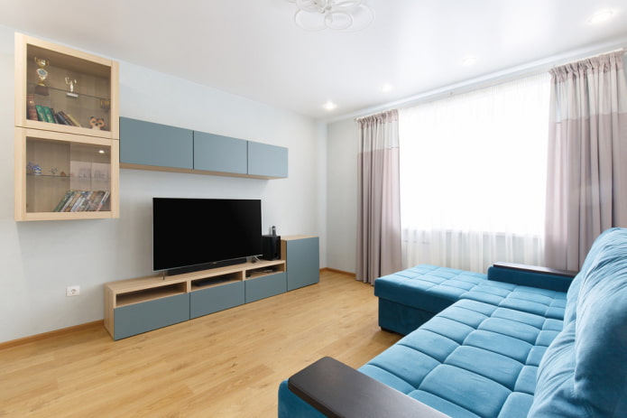 TV-Ständer in einem modernen Interieur