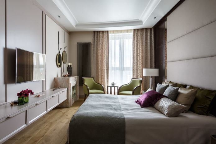 TV-Ständer im Schlafzimmer