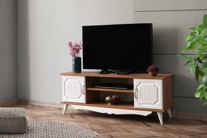 TV-Ständer im Innenraum