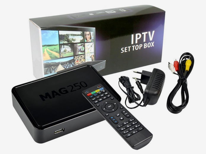 IPTV-Set-Top-Box eines Anbieters