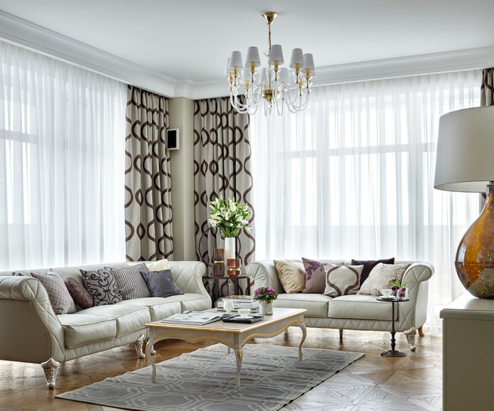 Klassischer Stil im Wohnzimmer