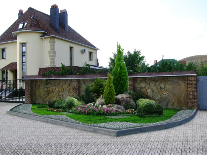 Eingangsbereich eines Landhauses