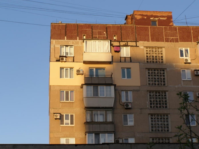 Isolierung einer Eckwohnung