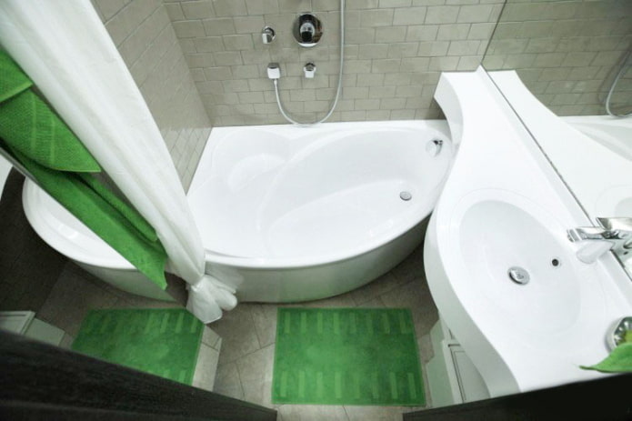 Kleine Badewanne
