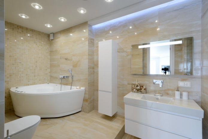modernes Badezimmer