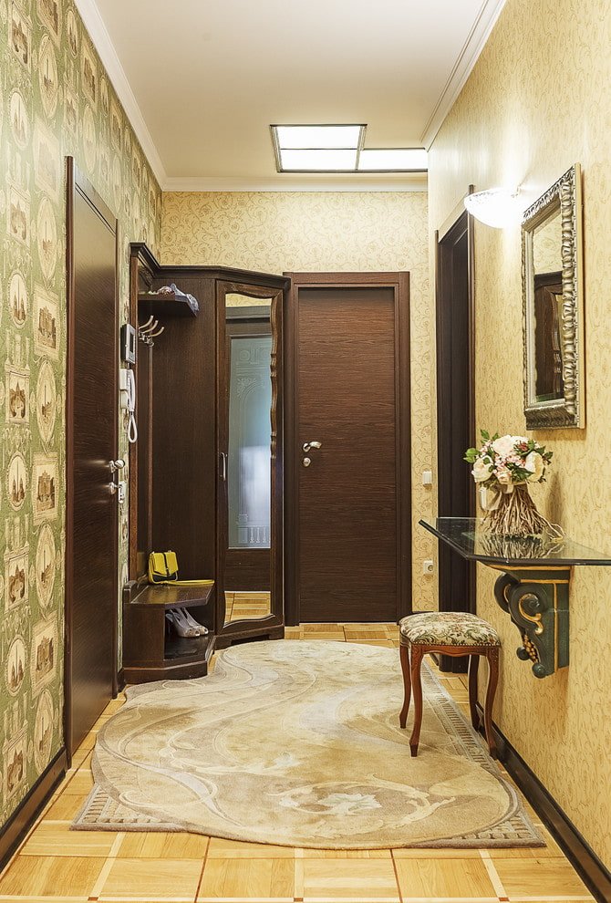 Eckgarderobe