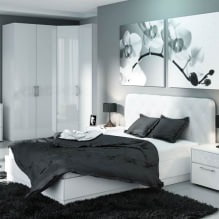 Eckschrank im Schlafzimmer: Arten, Inhalt, Größen, Design-2