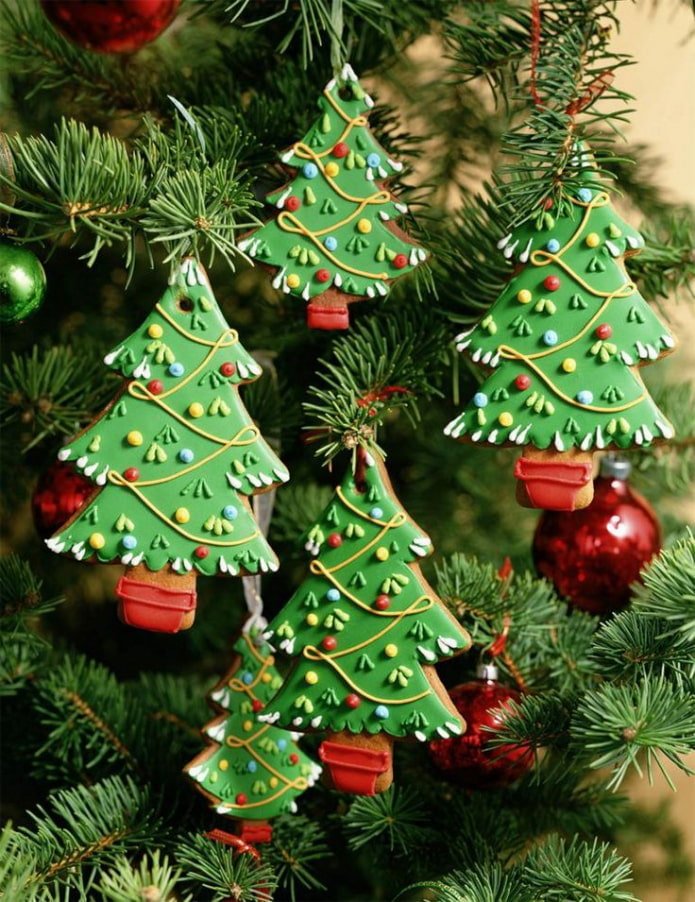 Bemalte Lebkuchen