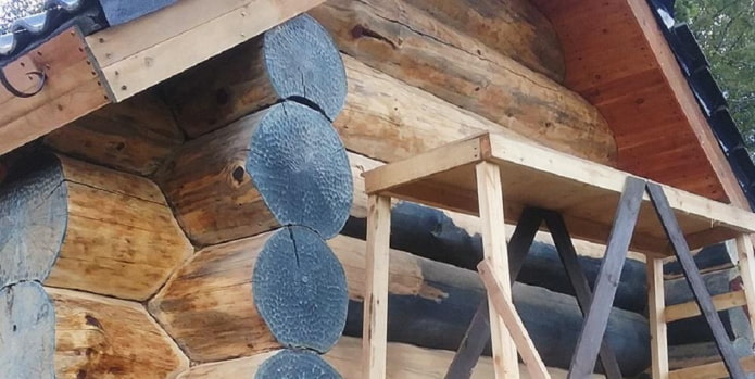 Reinigung der Holzoberfläche