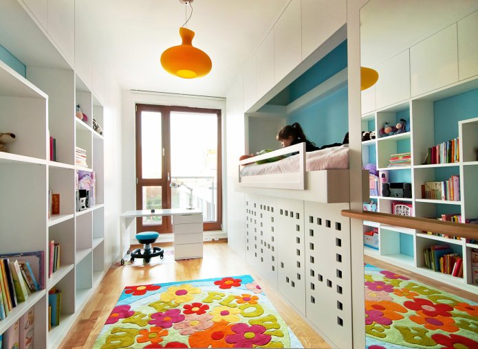 Schrankmöbel im Kinderzimmer