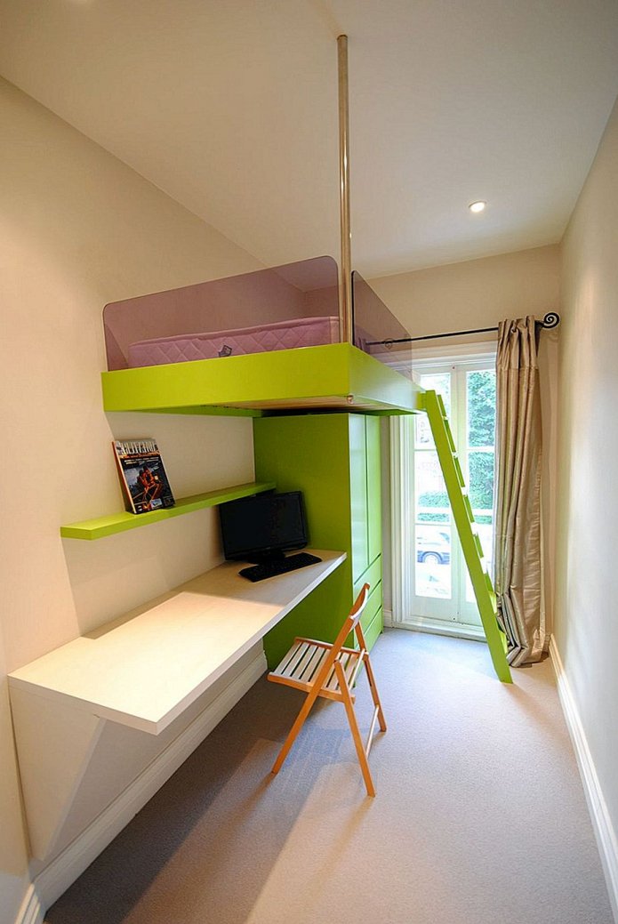 Minimalistisches Kinderzimmer
