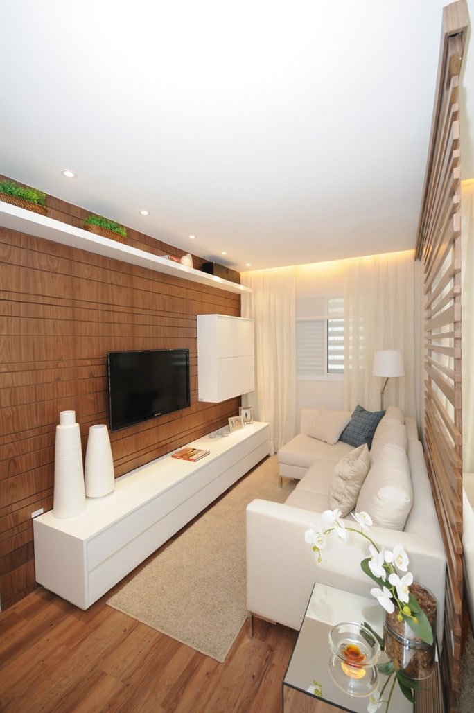Holzwanddekoration