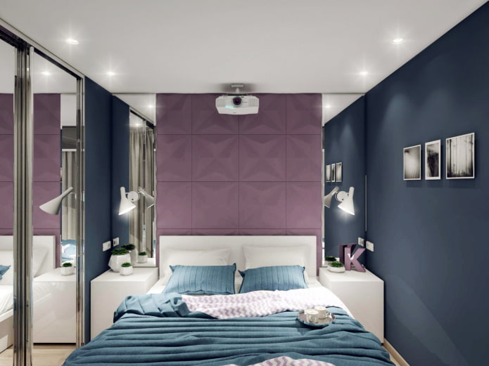 Schlafzimmer im modernen Stil