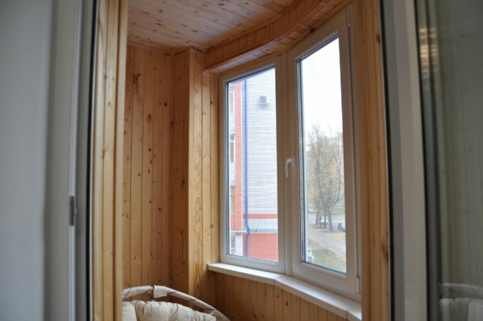 Holzfensterschrägen