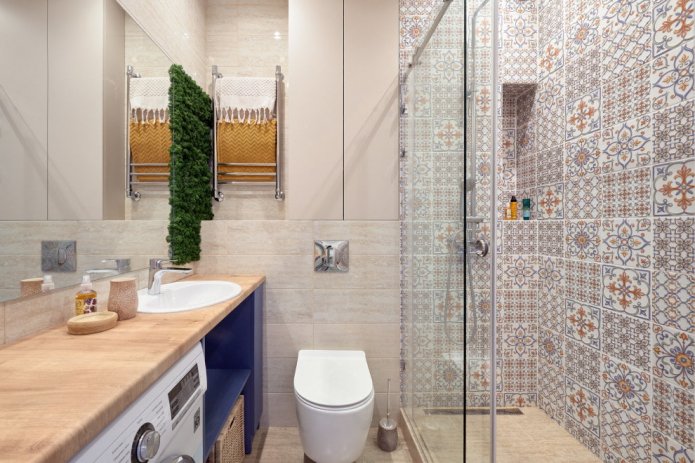 4 m² Badezimmer mit Toilette