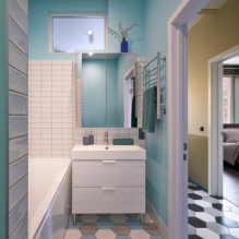 Wie dekoriert man das Innere eines 2-Zimmer-Badezimmers schön?-0