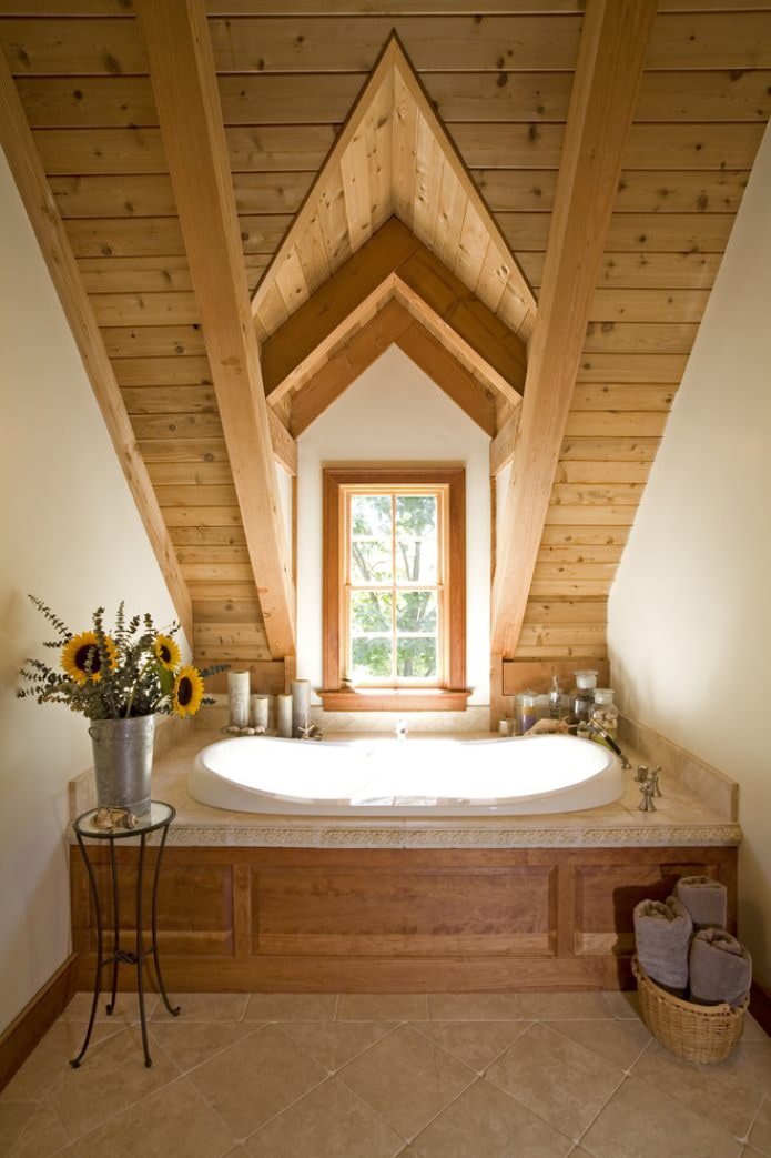 Klammern an der Decke