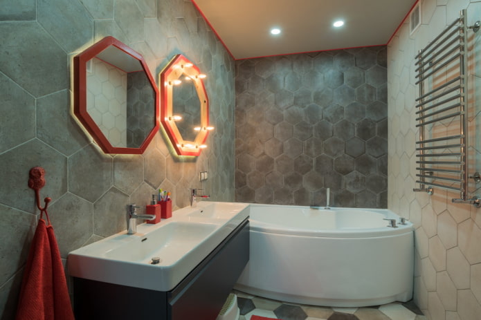 Badezimmermöbel im Loft-Stil
