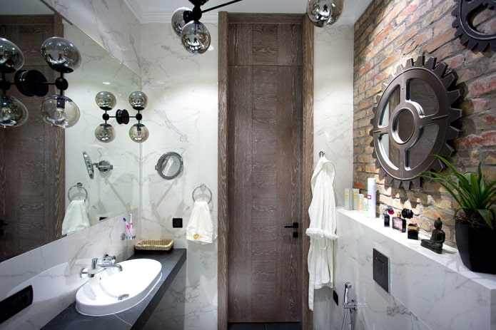 Badezimmer im Loft-Stil